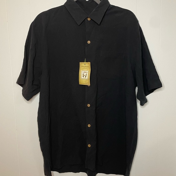 NWT Tommy Bahama Port Authority Silk Shirt - Picture 3 of 6